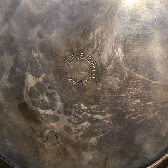 Cohr Denmark SilverPlate Beverage Water Pitcher Vintage - Picture 9 of 9